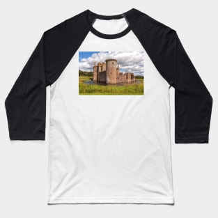 Caerlaverock Castle Baseball T-Shirt